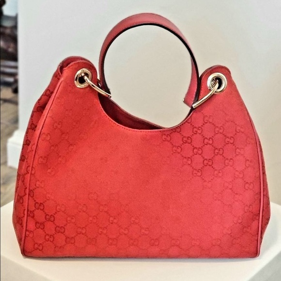 Gucci Canvas Hobo Bag - Picture 1 of 8
